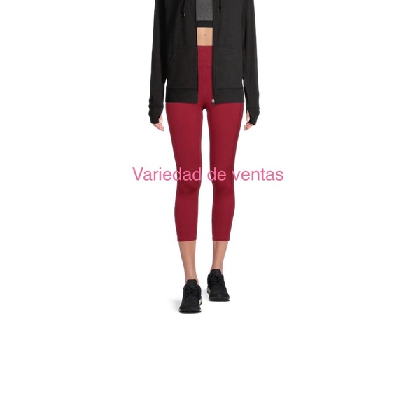 Athletic Works Women's Performance Capris Leggings - Picture 3 of 6